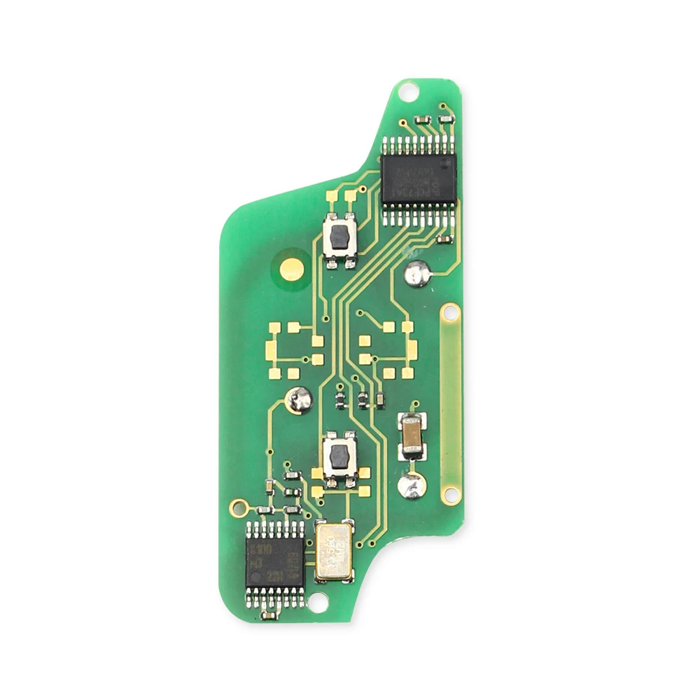 Dandkey ASK дистанционный ключ электронная плата для peugeot 407 407 307 308 Citroen C2 C3 C4 Fob Ce0523 433 МГц ID46 чип