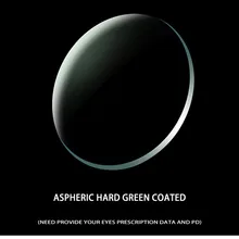 1,56 1,61 1,67 1,71 1,74 сингл-версия по рецепту CR-39 Асферические стекла линзы миопия, Гиперметропия дальнозоркость, оптические линзы для объектива