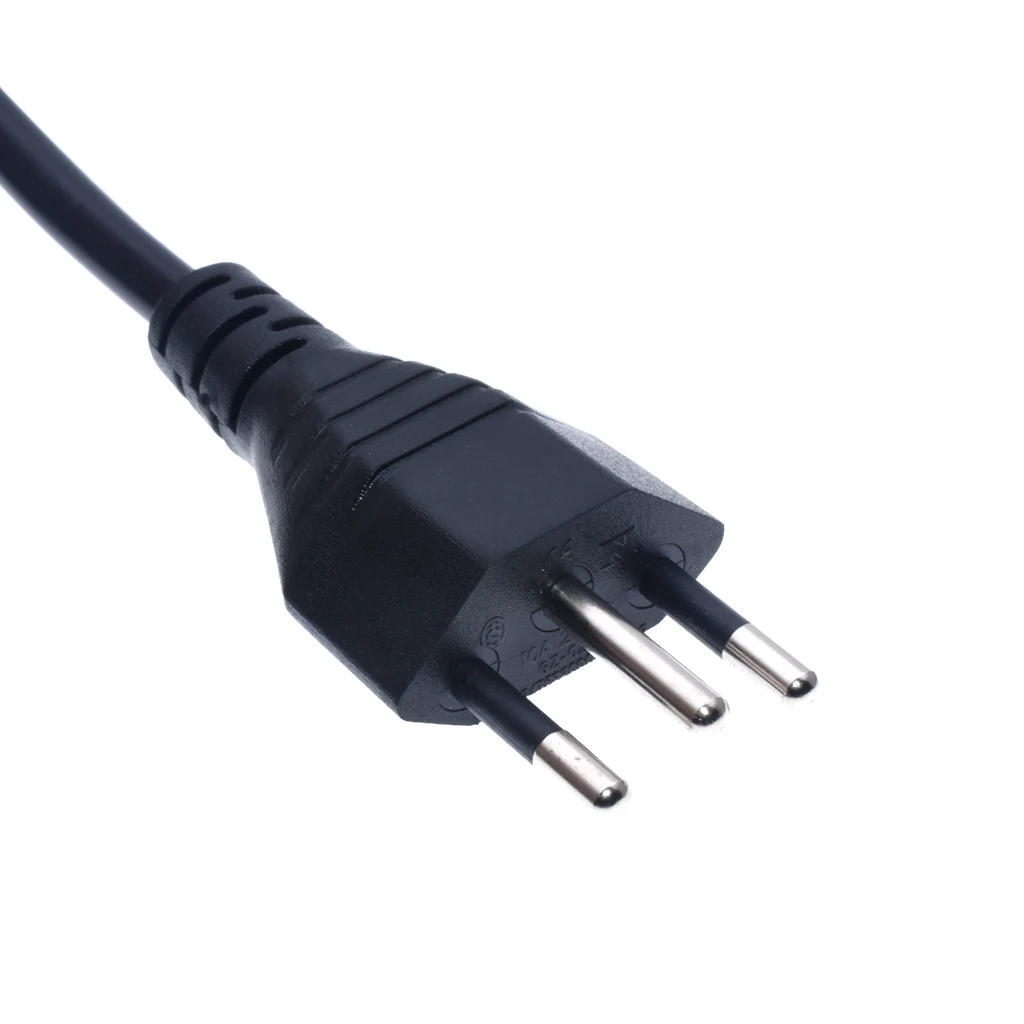 브라질 NBR14136 플러그 전원 케이블, IEC320 C13 AC 전원 코드, 브라질 3 핀 플러그 전원 케이블, 3x0.75mm 1.5 미터