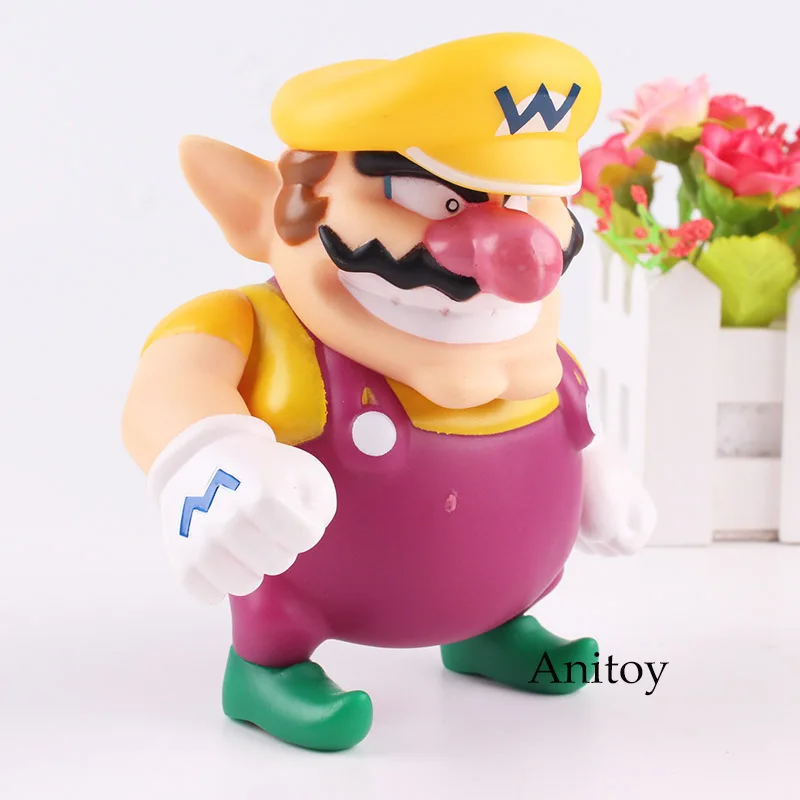 Супер Марио фигурка Wario фигурка ПВХ коллекционная игрушка для детей подарок 12 см