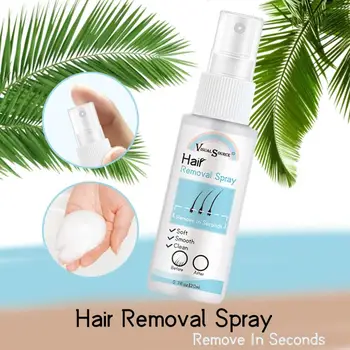 

New 20ml Permanent Hair Removal Spray Natural Painless Fast Hair Removal Skin Care Hair Beard Bikini Intimate Face Legs Armpit