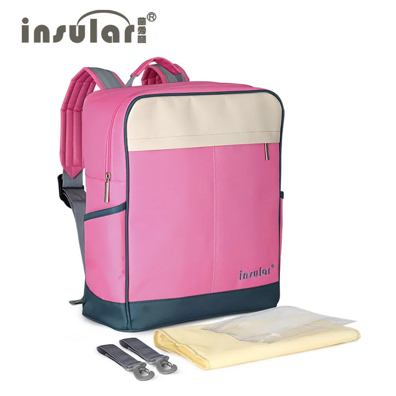 

Multifunction nylon Mummy Bag High capacity Maternal Baby Go out Shoulder Backpack Diaper Waterproof Anti-theft Bottle Fashion