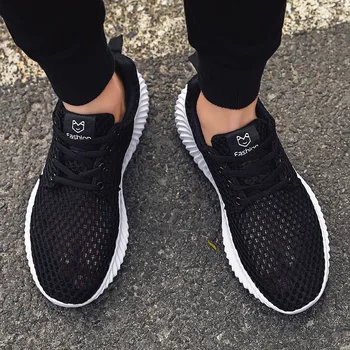 

Fashion Lightweight ultralight sports mesh casual tide shoes Mens Business Slip Resistant Sports Shoes S4062-S4081 Dn