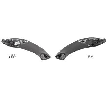 

Car Interior Front Door Black Panel Handle Pull Cover Trim Replacement For BMW F30/F35 51417279311 51417279312