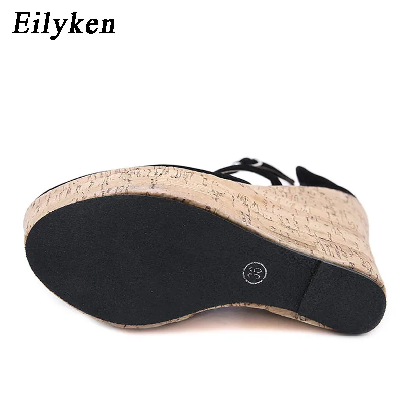 Eilyken брендовые дизайнерские пикантные туфли на платформе высоком каблуке