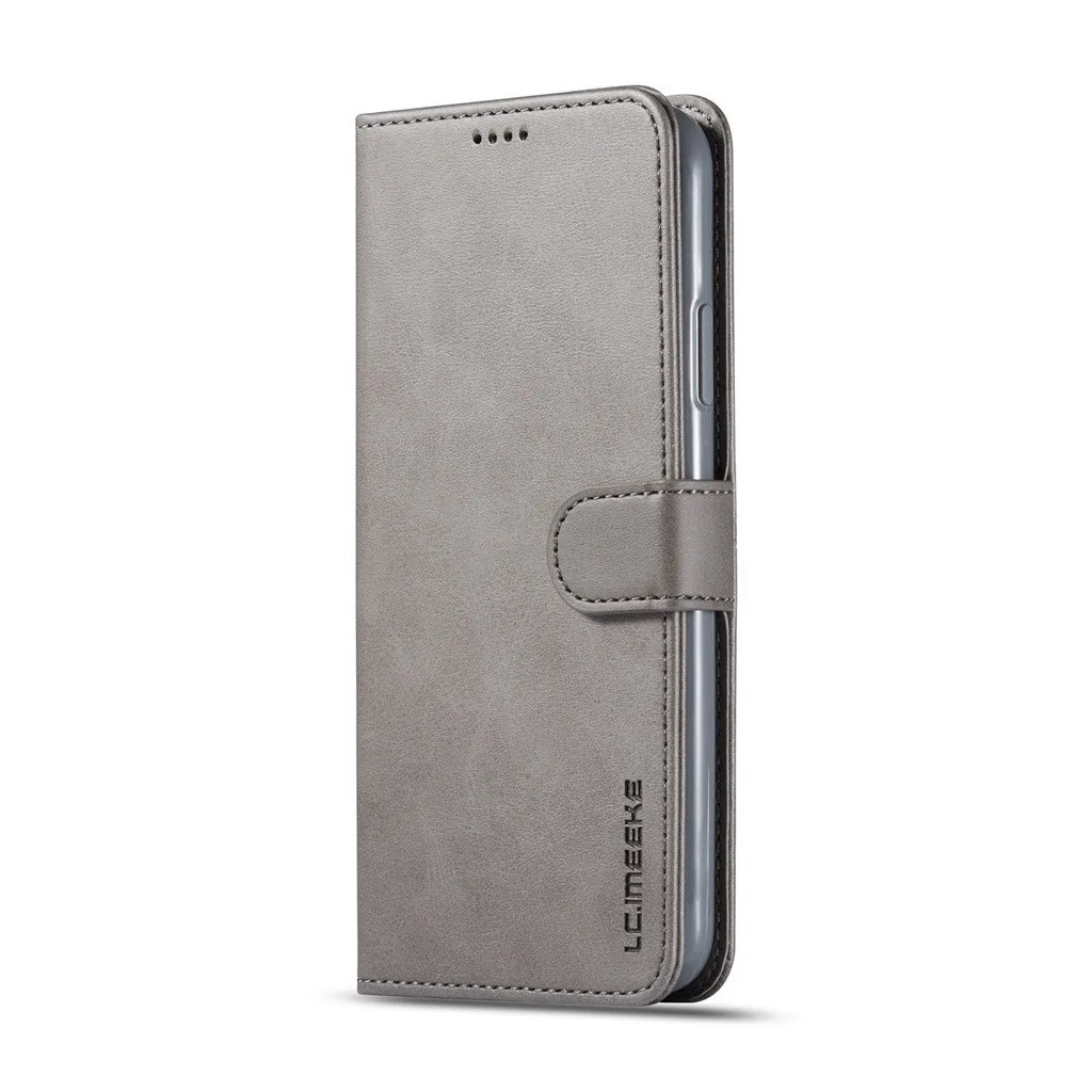 Wallet Case Leather Magnet Flip Cover Case With Card Slot Stand Leather phone Case For iPhone 11 Pro Anti-scratch Phone Case