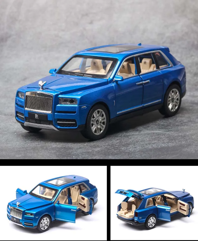 1/24 Rolls Royce SUV Cullinan Alloy Car Model Diecast Toy Vehicles Metal  Car Model Collection Sound and Light Childrens Toy Gift - AliExpress