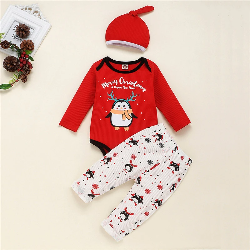 infant christmas romper