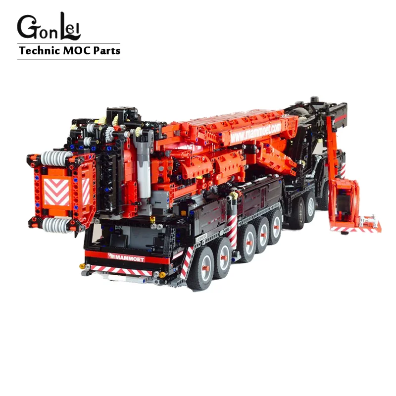 NEW Technic MOC Building Block Bricks MOC-20920 Engineering Crane LTM 11200 Power Functions Remote Control Toys NEW Technic MOC Building Block Bricks MOC-20920 Engineering Crane LTM 11200 Power Functions Remote Control Toys