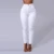 Women Solid Color Stretchy Jeans Casual High Waist Skinny Pencil Pants Fashion Slim Butt Lift Legging Black Trousers Plus Size 10
