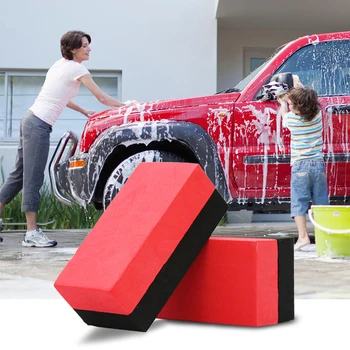 

High-density chemical resistant New Car Magic Clay Bar Pad Sponge Block Cleaning Eraser Wax Polish Pad Tool Car Wash Sponge