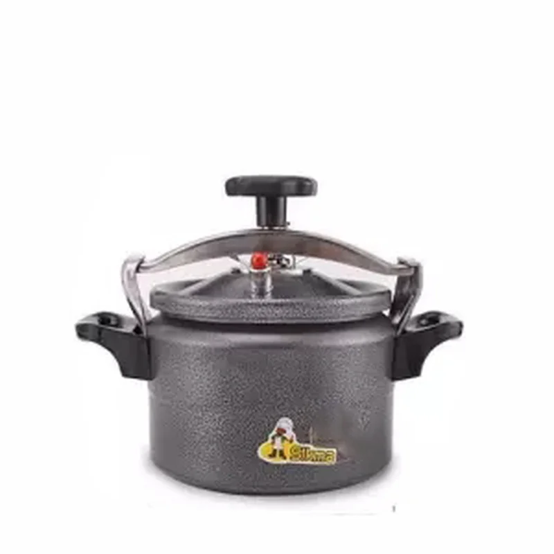 Explosion-proof Small Pressure Cooker Household Aluminum Pressure Cooker Black Open Flame Gas Autoclave Tiger Rice Cooker Pressu