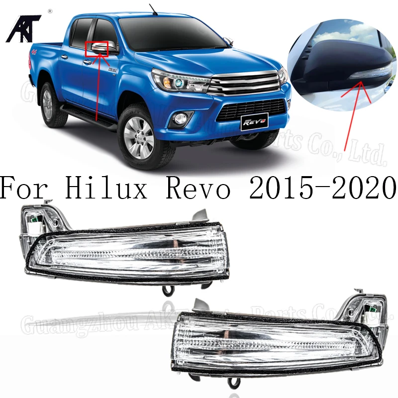 Светодиодная лампа для ретранслятора заднего вида toyota Hilux Revo pickup 2015 2016 2017 2018