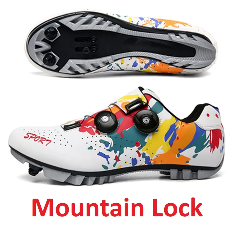 

Cycling Shoes Mountain Bike Lock Shoes Road Bicycle Shoes Sports Foot Wear