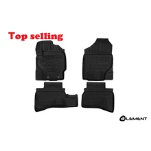 Коврики 3D в салон для TOYOTA Aqua(P10), 2011-, х/б, правый руль, 4 шт. ELEMENT3D48151210k