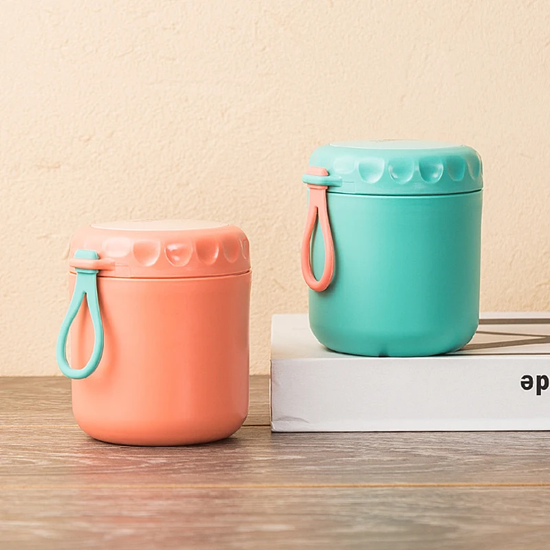 Mini Lunch Box for kids School Food Container Cute Stainless Steel