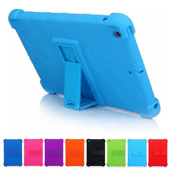 

Drop Resistance Falling Stand Soft Silicone Case for iPad Mini 1/2/3 7.9 inch Universal Protective Skin