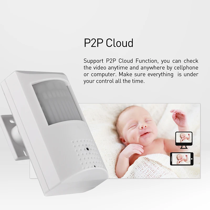 IP камера видеонаблюдения H.265 Wi Fi 3 Мп/1080P 128 нм|Камеры видеонаблюдения| |
