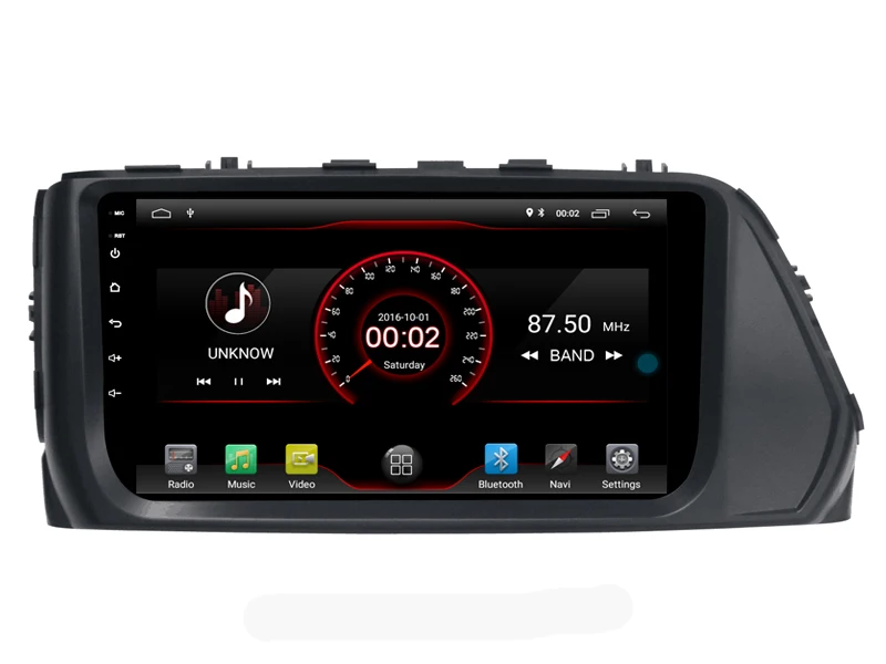 Sale Car Android 9.0 Player for Hyundai VERNA 2017 2018 tape recorder 4G Lte sim card Bluetooth GPS Radio Head Unit 2.5D IPS screen 5