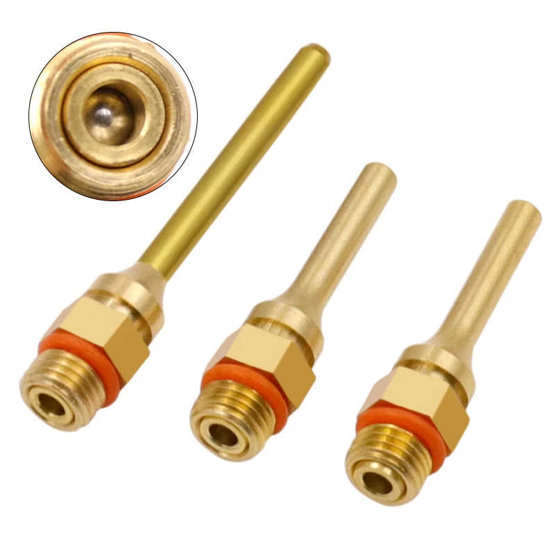 34x2.0mm 50x2.0mm 50x3.0mm 70x2.0mm Heat Melt Glue Gun Nozzles Hot Glue Gun Nozzles Adhesive Tool Mouth Universal 4