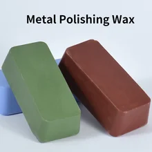 Cire de polissage métallique en acier inoxydable, solide, pâte à polir métallique