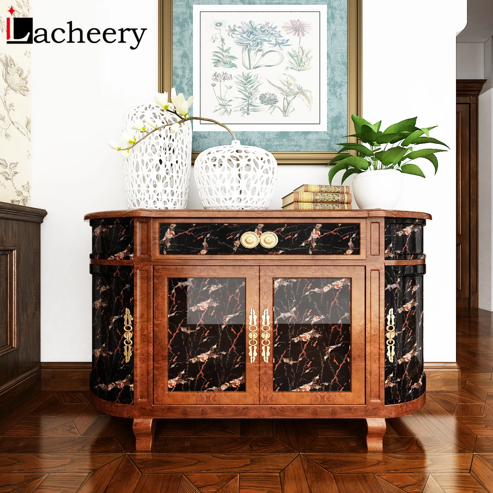 Modern Living Room Furniture Desktop Waterproof Marble Wallpaper Vinyl Diy Self Adhesive Contact Paper Dining Table Home Decor Wallpapers Aliexpress