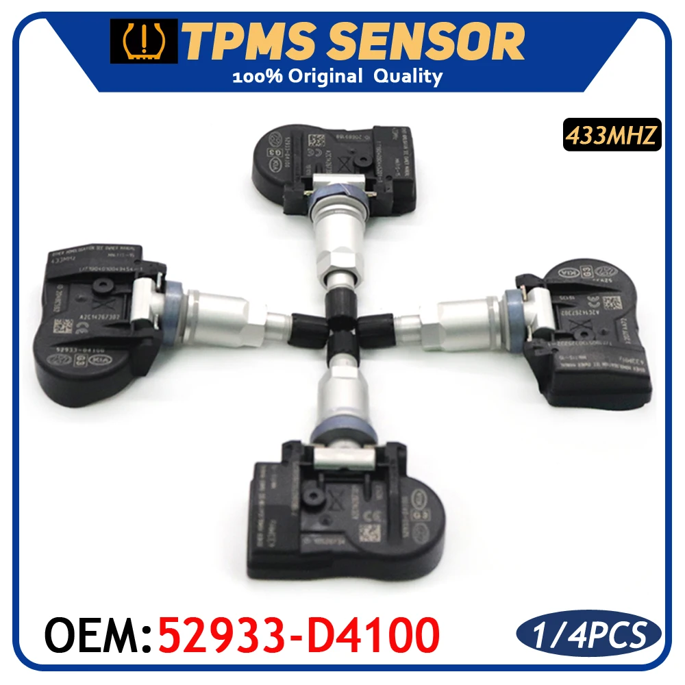 Автомобильный TPMS датчик давления в шинах 52933-D4100 для Hyundai Genesis Sedan Kia Optima Sportage Sorento Niro