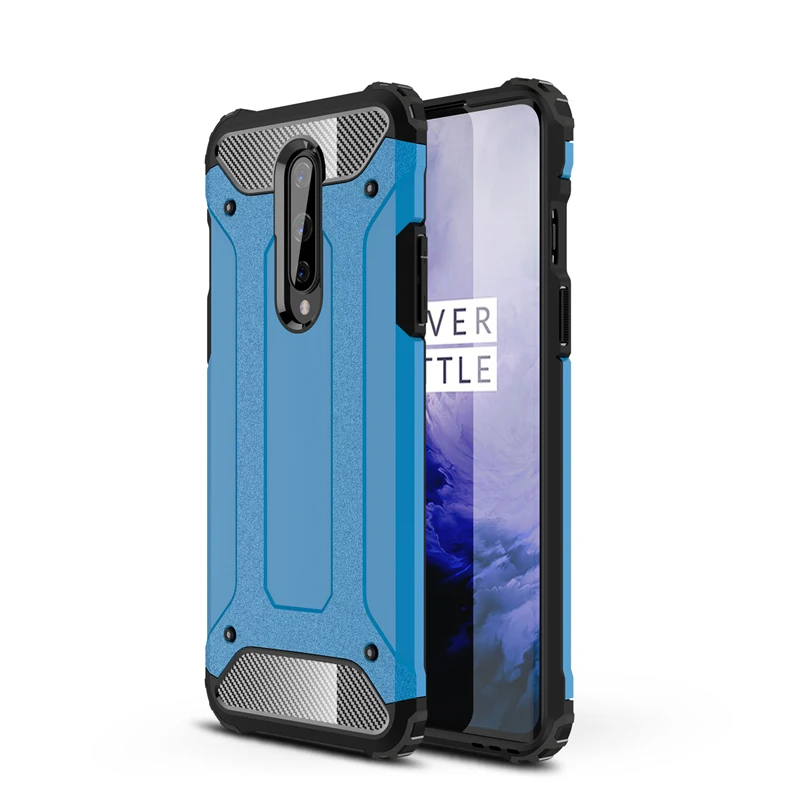 Ударопрочный бронированный чехол для Oneplus 8 Pro 7T 6 6T 5T роскошный задний бампер