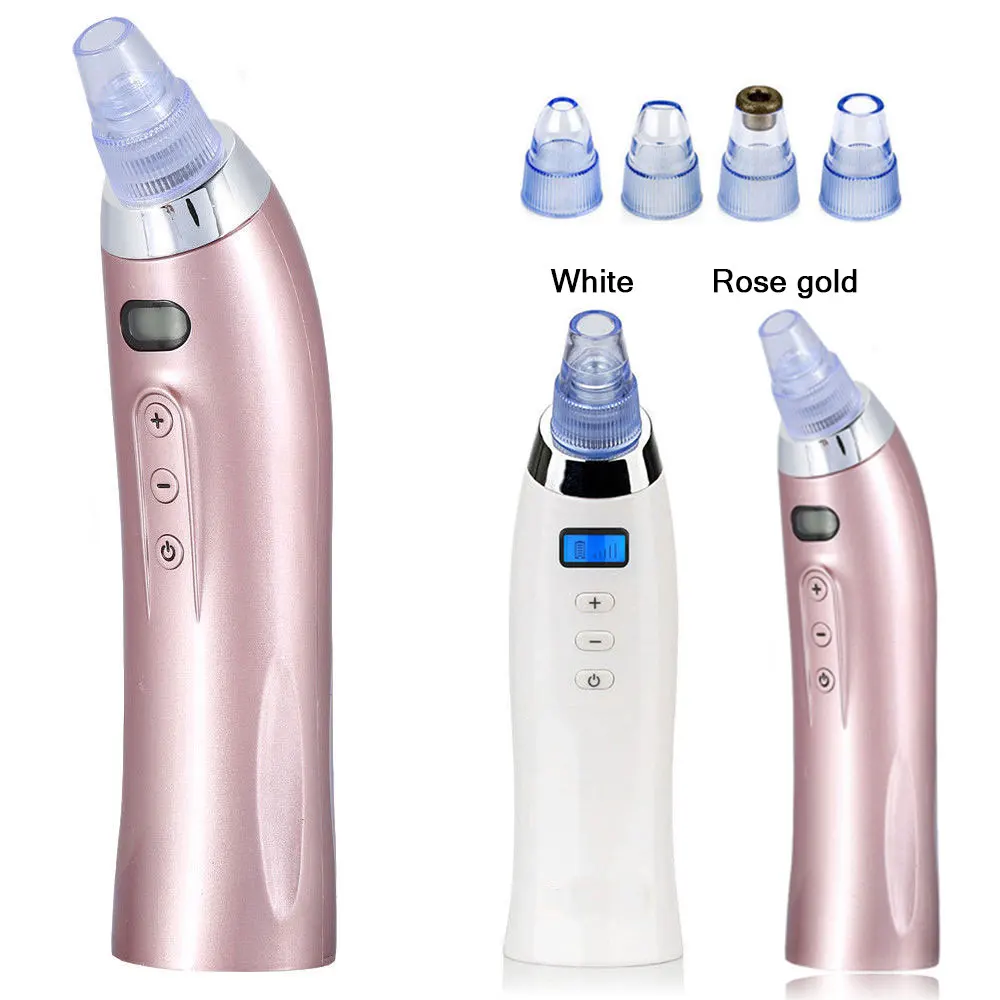 Electric Acne Remover Blackhead Remover Pore Vacuum Facial Acne Suction Vaccumm Removal Deep Pore Acne Black Spots Pore Cleaner