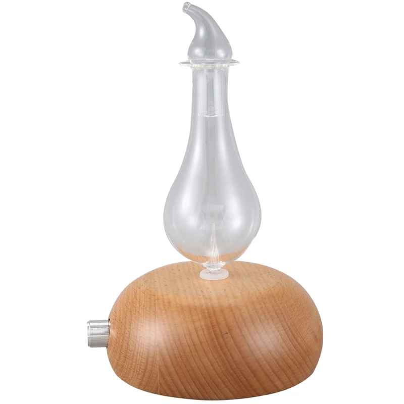 Wooden Glass Aromatherapy Pure Essential Oils Diffuser Air Nebulizer Humidifier Household Conditioning Appliance | Бытовая техника