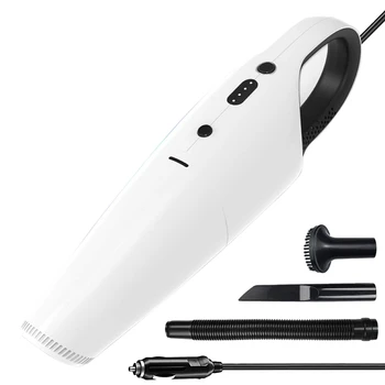

8000Pa Handheld Car Vacuum Cleaner Strong Power Suction Portable Wet Dry Vacuum Cleaner Wired for Auto