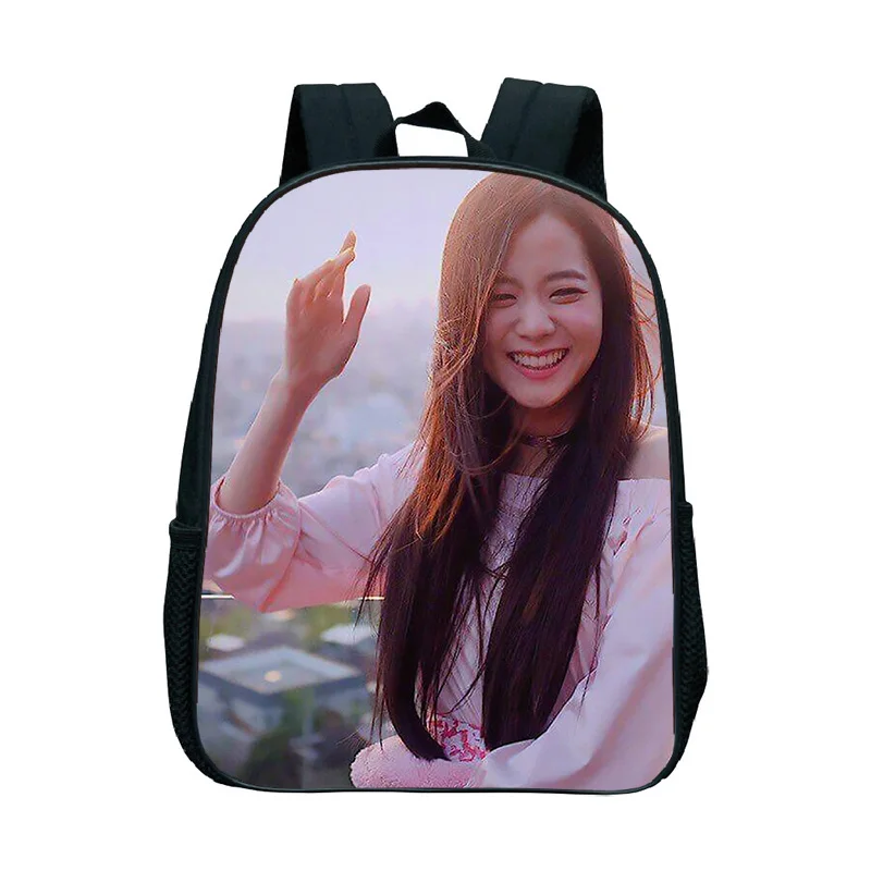 Blackpink джисо Дженни Детский рюкзак для детей Для мальчиков и девочек, школьные ранцы Лиза детский сад рюкзаки детские Портативный сумка