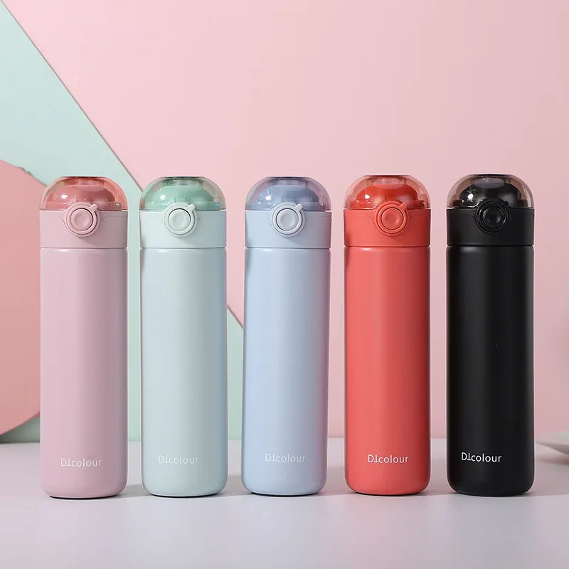 

Bounce Cover Readily Insulated Cup Fashion Insulated Stainless Steel Bottle Glass Advertisement Gift