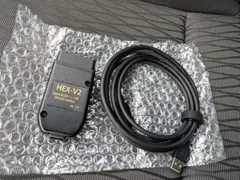 

2019 Newest VAG HEX V2 Interface VAGCOM 19.6 VAG COM 19.6 FOR VW AUDI Skoda Seat VAG 19.6 English Polish German French Atmega162