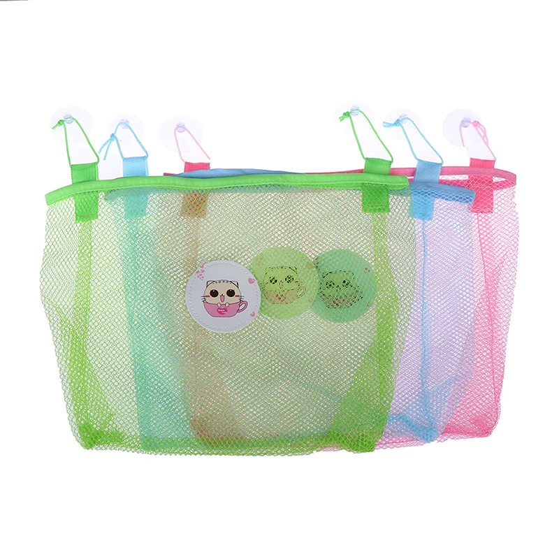 

Net Sucker Hanging Storage Net Kids Toy Organizer Bag Bedroom Wall Door Closet Kitchen Bathroom Decor