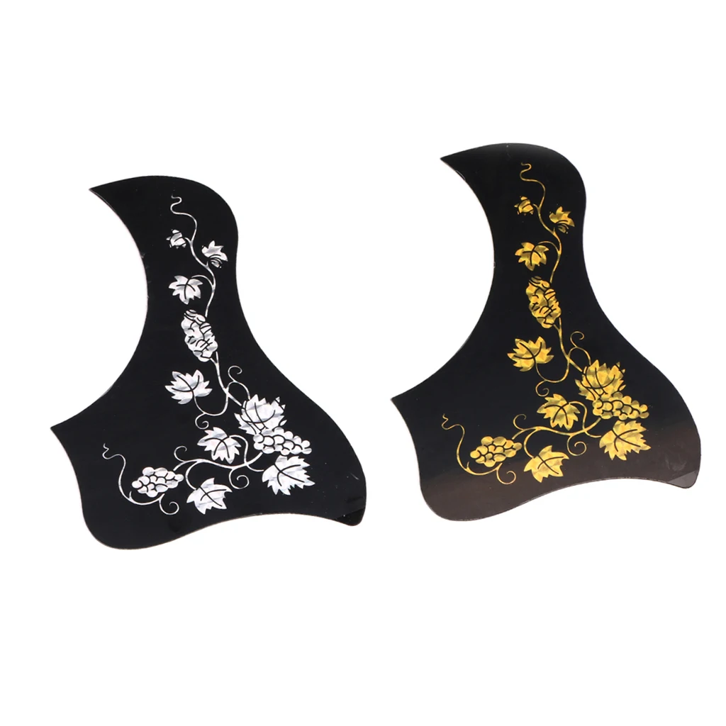 

2 Pcs Wood Guitar Pick Guard Protector Anti-scratch Plate for Guitar Parts