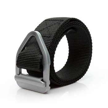 

Men Tactical Belt Nylon Webbing Waist Belt With Heavy-Duty Quick-Release Buckle CQB Camping Hiking Training Belt Strap