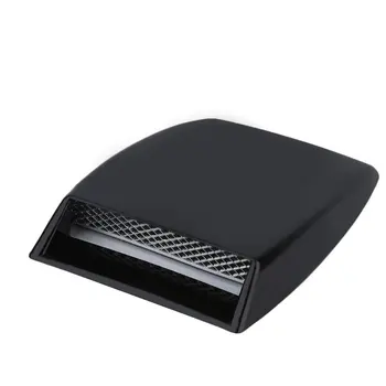 

3 color car styling Universal Decorative Air Flow Intake Scoop Turbo Bonnet Vent Cover Hood Silver/white/black car styling