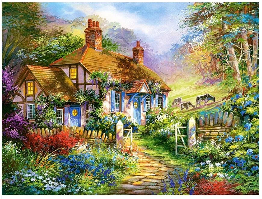 Cottage Diamond Painting Kits Landscape 