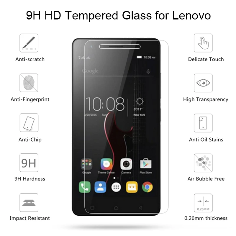 Закаленное стекло для Lenovo Vibe Z2 S1 P2 P1M P1 Защитная пленка S90 S850 S60 P780 P70 Phab2 Plus защитное