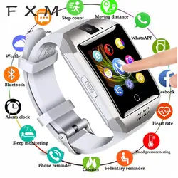Bluetooth Smart Uhr сенсорный экран mit Kamera Uhr Handy mit Sim Karte слот Smart Handgelenk для Android IOS Telefon PK DZ09 + коробка