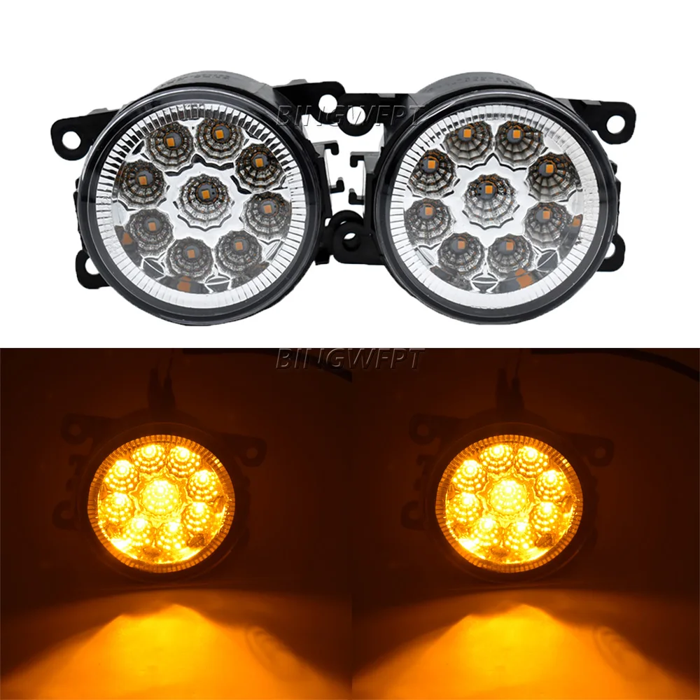 njssjd Clignotants latéraux dynamiques à LED pour Suzuki Swift Jimny Ignis  Grand Vitara SX4 Splash Opel Agila B séquentiel Ambre fumé