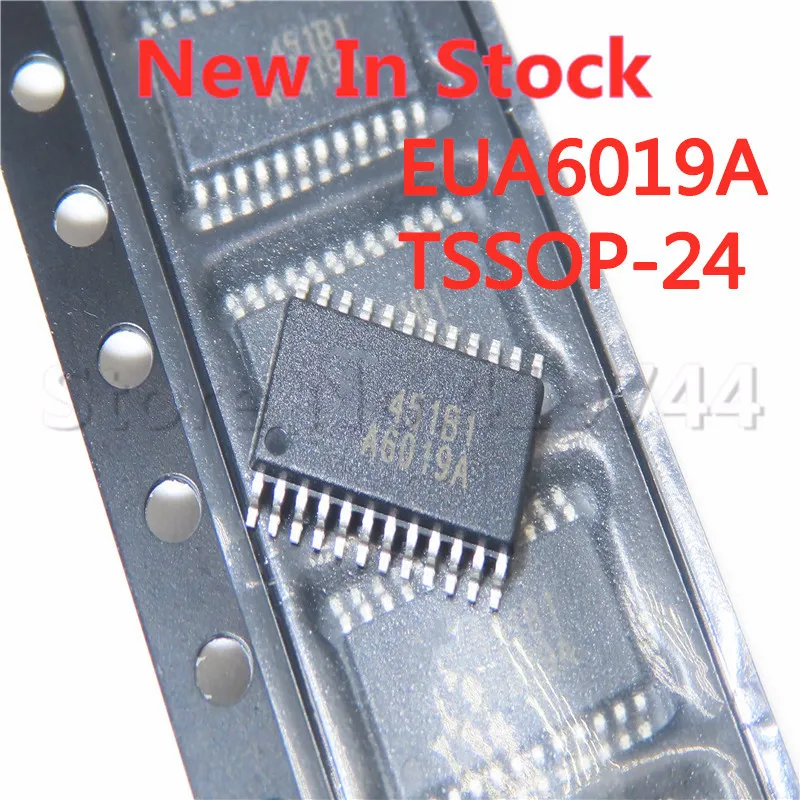 5PCS/LOT EUA6019 A6019 TSSOP-24 SMD Audio 3W Stereo Dual Channel DC Volume Controller In Stock NEW original IC | Электронные