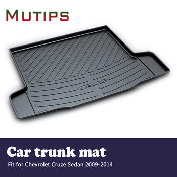 

Mutips Car Cargo rear trunk mat For Chevrolet Cruze Sedan 2009 2010 2011 2012 2013 2014 Boot Liner Anti-slip mat Accessories Pad