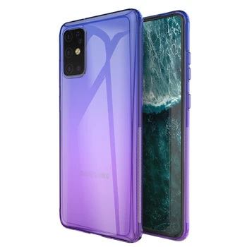 

100pcs/lot Gradient Soft TPU Case for Samsung S20 Plus S20 Ultra S20 NOTE 10