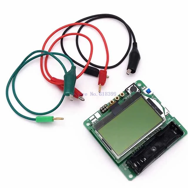 

A6-- Newest version of inductor-capacitor ESR meter DIY MG328 multifunction tester