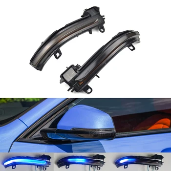 

For BMW X2 X1 F48 F49 1/2 series F45 F46 F52 Sedan 2016-2018 LED Dynamic Turn Signal Light Flowing Water Blinker Flashing Light