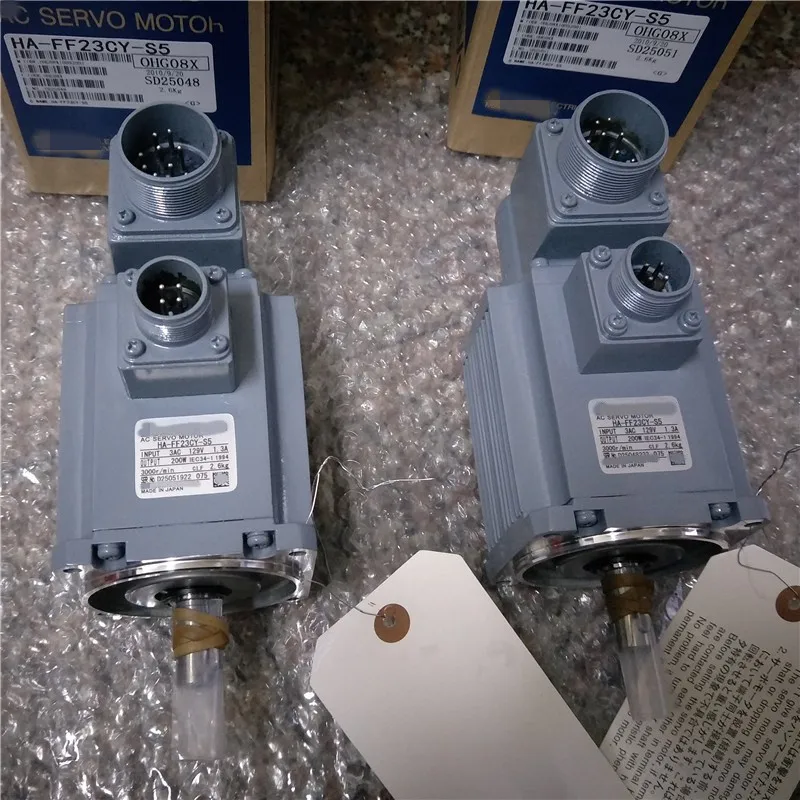 

HA Series Industrial AC Servo Motor Unit HA-FF23CY-S5 200W 3000r/min
