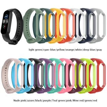 

Replace Straps for Xiao mi Band 5 Sport Strap Watch TPU Wrist MI Band 5 Wristband Replacement Smart Accessories