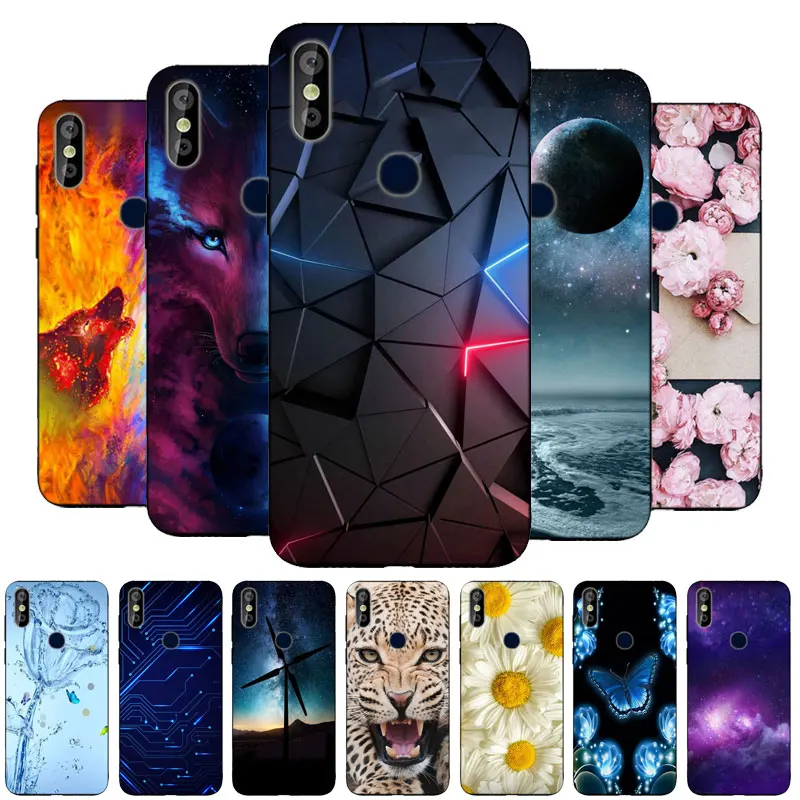 Черный Бампер Для Doogee X90L силиконовый мягкий чехол из ТПУ для телефона Y8 Y8C